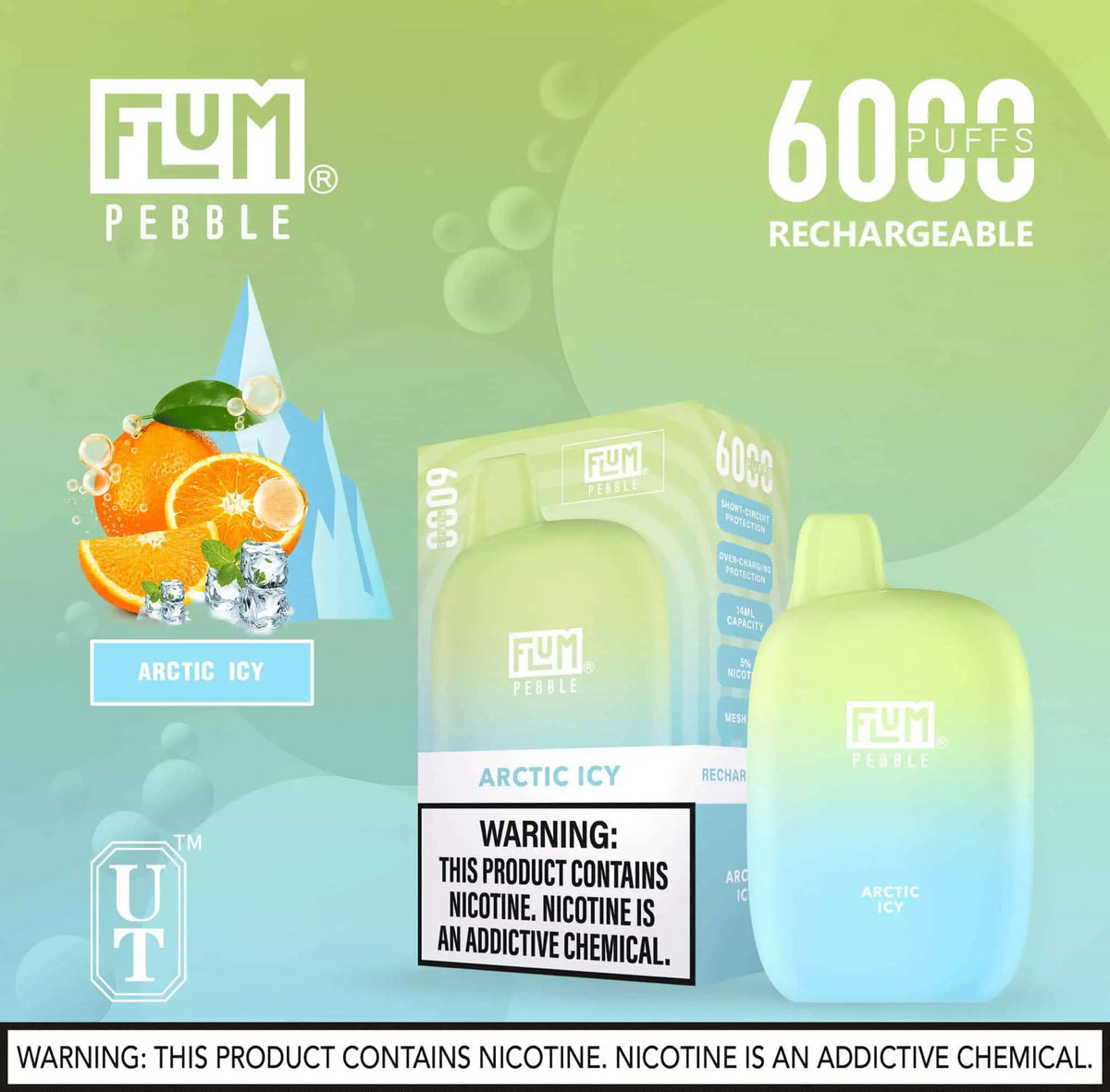 Flum Pebble - ARCTIC ICY