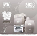 Flum Pebble - WHITE GUMMY