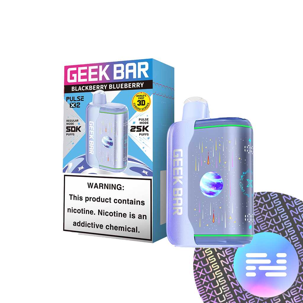 Geek Bar Pulse x2 - BLACKBERRY BLUEBERRY