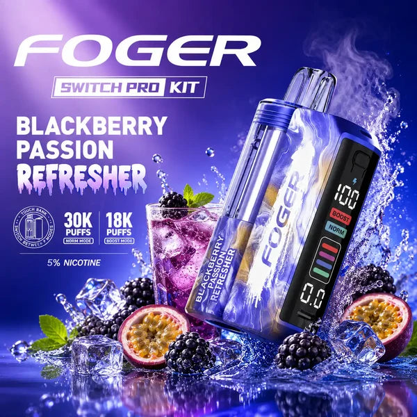 Foger Kit - BLACKBERRY PASSION REFRESHER