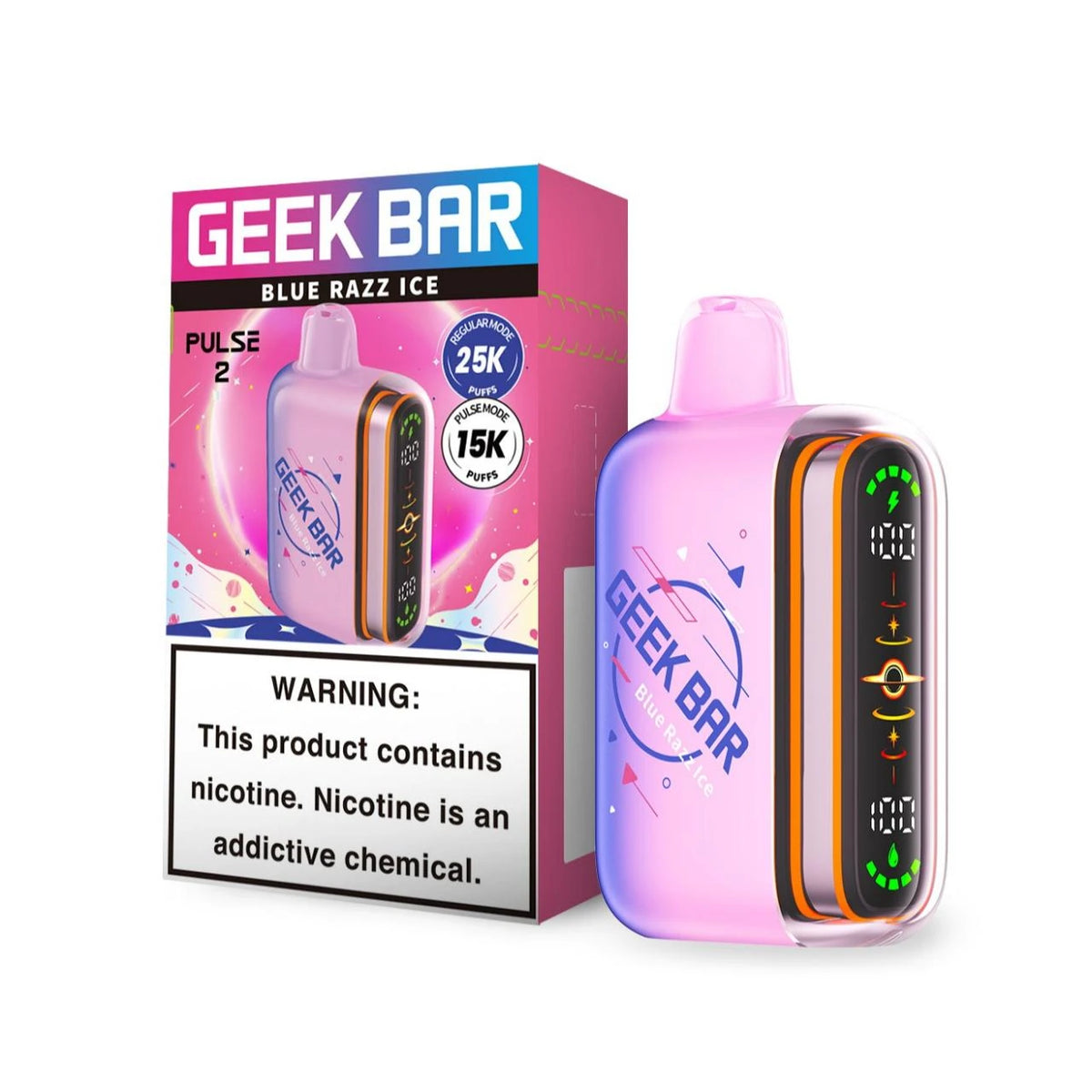 Geek Bar Pulse 2 -  BLUE RAZZ ICE