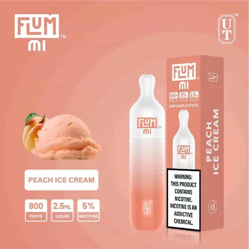 Flum Mi - PEACH ICE CREAM