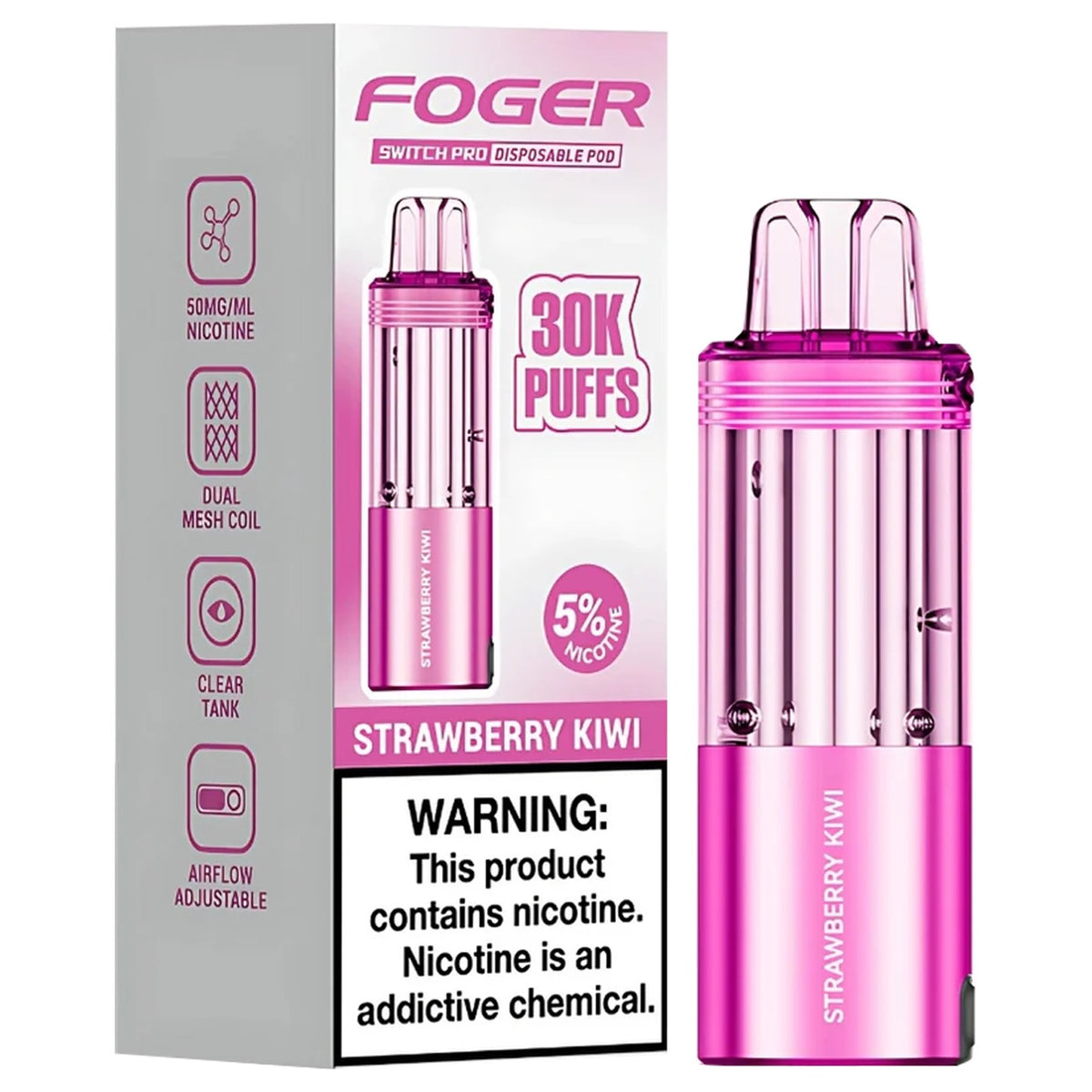Foger Pod - STAWBERRY KIWI