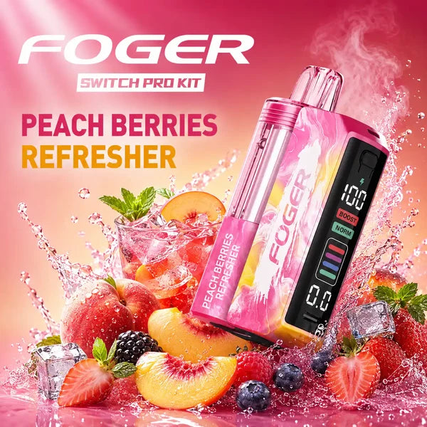 Foger Kit - PEACH BERRIES REFRESHER